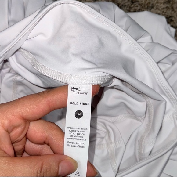 OFF-WHITE PLEATED TENNIS SKIRT size M - Picture 11 of 12